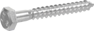 Buy Hillman 50 Pcs Hex Head Lag Screws 1/2in x 3in Hex Drive Wood Lag Bolts