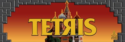 Tetris Arcade Marquee 6'' x 18'' Metal Sign