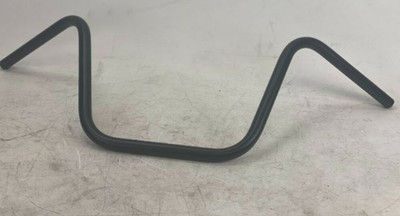 Paughco Black 13'' Ape Hanger Non-Dimpled Un-Knurled Handlebar Harley Chopper OB