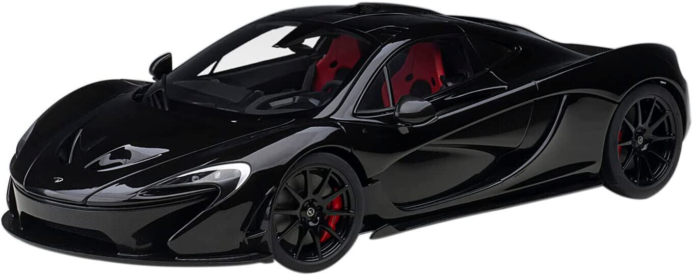 AUTOart 1/18 McLaren P1 Metallic Black / Red & Black Sheet AUTOart 1/18 McLaren P1 Metallic Black / Red & Black Sheet