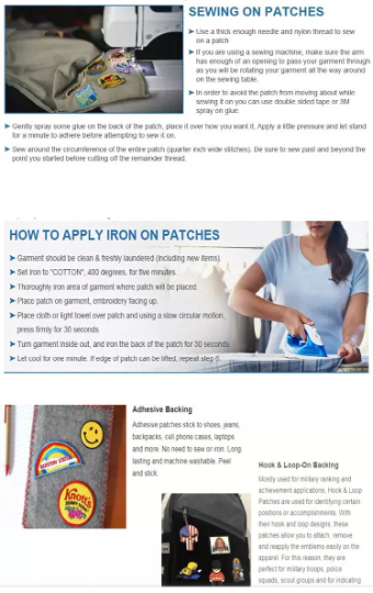 GREEN BAY PACKERS IRON ON PATCH