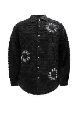 KLEEP Men's Essential Premium Embroidered Light Weight Over Shirt KW5150D