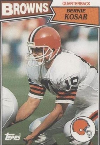 1987 Topps United Kingdom American Football Bernie Kosar #22