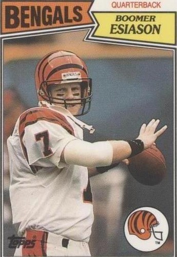 1987 Topps United Kingdom American Football Boomer Esiason #43