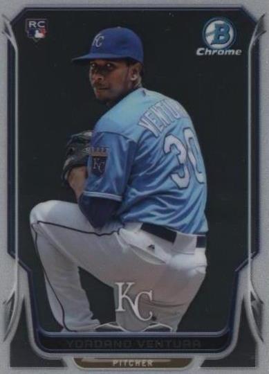 2014 Bowman Chrome мини - Yordano Ventura #329