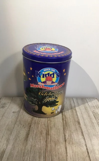 1995 Rare Kidd's Marshmallows Tin/100th Year Anniversary | eBay