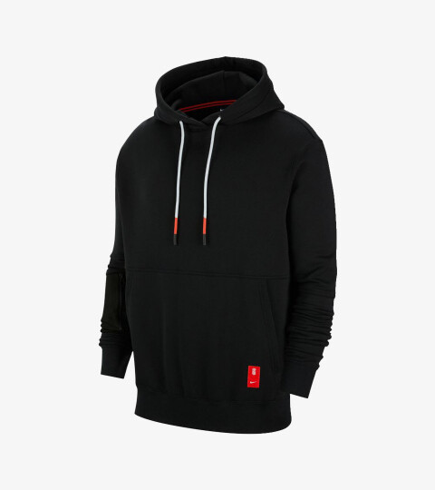 

Толстовка с капюшоном Nike Kyrie Irving Black Red White CK6745-010 Мужская, маленький-средний размер, Черный