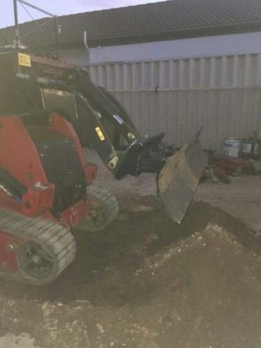 Dingo Grader Blade Attachment