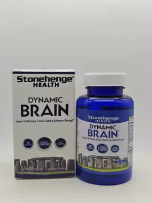 Stonehenge Health Dynamic Brain Supplement For Enhanced Memory and Focus NEW