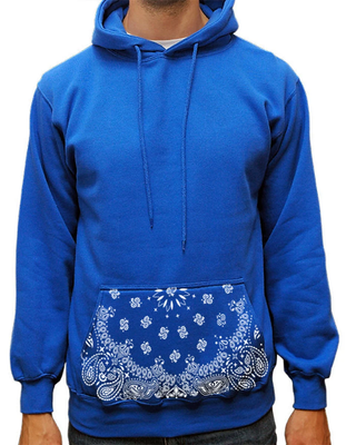Royal Blue Bandana Crenshaw Cholo Streetwear