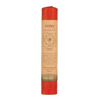 Aloha Bay Chakra Pillar Свеча Money Red 1 Свеча