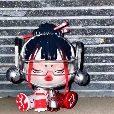 POP MART X Skullpanda series Night city Law Executor mini figure