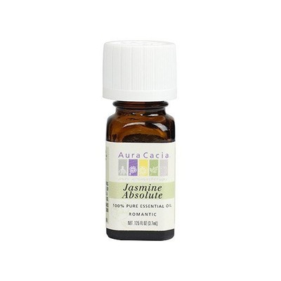 Эфирное масло Aura Cacia Jasmine Absolute, 0,125 жидких унций, жидкость