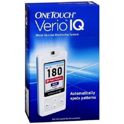 One Touch Verio IQ Meter ** Blood Glucose Monitoring Kit...