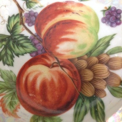 Nippon Fruit Bowl Japan Yoko Boeki Co Iridescent