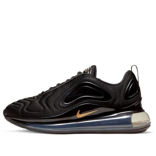 Nike Air Max 720 UK 9 EUR 44 Black Metallic Gold CT2548 001