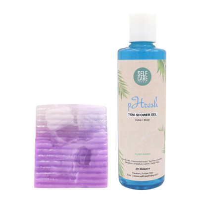 Yoni Bar Soap and Shower Gel with Mint