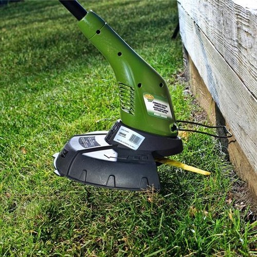 Electric Stringless Trimmer Edger Corded Grass Lawn Garden 12.6'' Swath Cutter