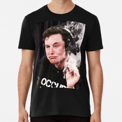 Elon Musk Smoking S to 5XL Made in the USA T-Shirt