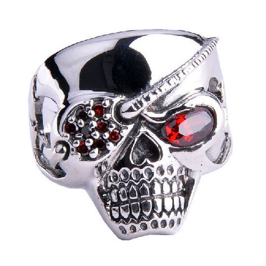 Skeletons & Skulls Sterling Silver Rings for Men