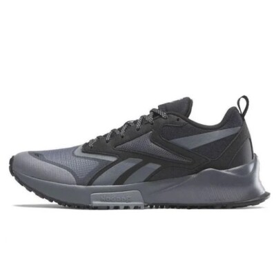 Mens Reebok Lavante Trail 2 Running Shoes Sneakers Black Grey Gray 100033944