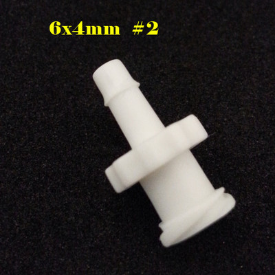Solvent Resistant Tube Connector 6mmx4mm  Wide Format Printer INK 6x4 mm #2