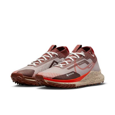 Nike React Pegasus Trail 4 GORE-TEX Diffused Taupe Picante Red DJ7926-200