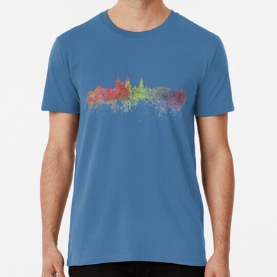 Santiago De Compostela Skyline Size S to 5XL Made in the USA T-Shirt