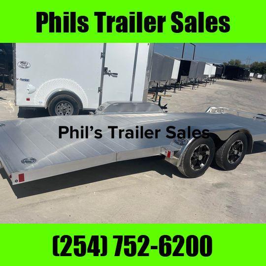 2022 Mission 18' All Aluminum Car Hauler Trailers 18.00 New Mission