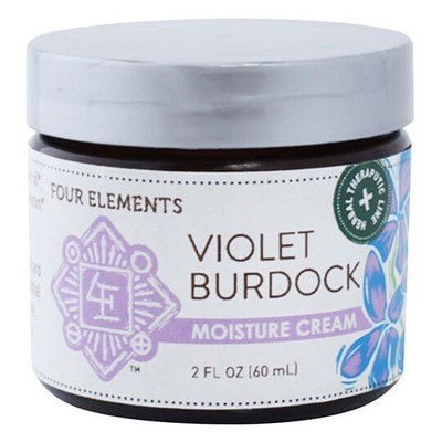 Крем из фиалкового репейника Four Elements Organic Herbals 2 унции сливок