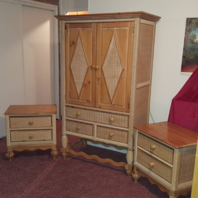 Lexington wicker bedroom furniture deals