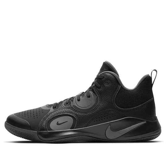 Мужские баскетбольные кроссовки Nike Fly By Mid 2 Triple Black CU3501-004