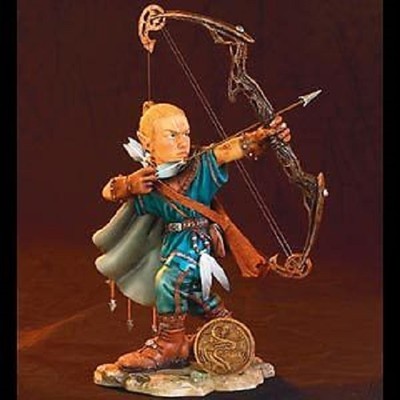 Legends & Lore Retired Gindalle Elf Archer Bow Arrow MIB Ltd 1st Ed Vanmark
