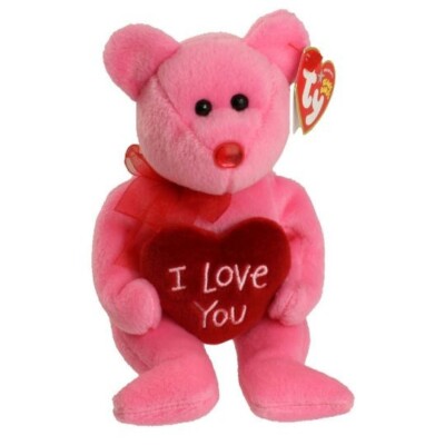 TY Beanie Baby - ADORE the Bear (Internet Exclusive) 8.5''...NEW with Mint Tags