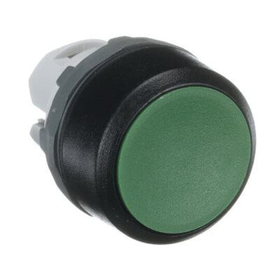 MP1-10G ABB GREEN PUSH BUTTON OPERATOR MOMENTARY FLUSH NEW INVENTORY