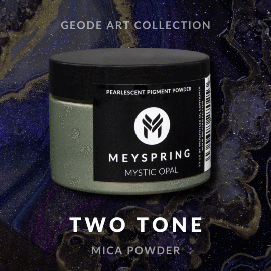 MEYSPRING Mystic Opal Mica Powder for Epoxy - Two Tone Resin Color Pigment 