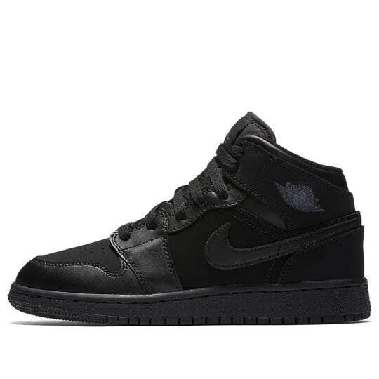 レア美品　Nike　Air Jordan　１Mid　\"Triple Black\" Nike Air Jordan 1 Mid Wmns Size 10 Patent Leather Triple