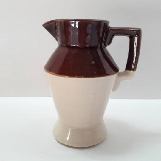 Vintage McCoy #335 Spirit Of '76 Carved Wooden Eagle Miniature Pottery Pitcher *