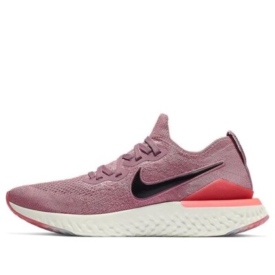 W Nike Epic React FlyKnit 2 BQ8927 500 Plum Dust/Multicolor New Women's Size 6