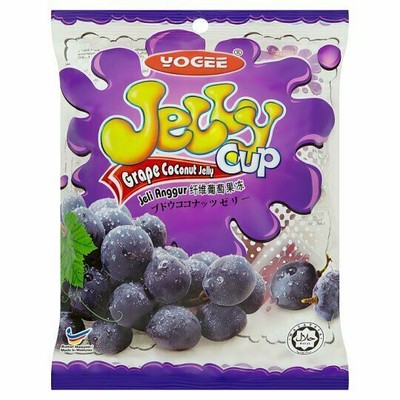 Yogee Grape Coconut Jelly Jelly Cup 300g