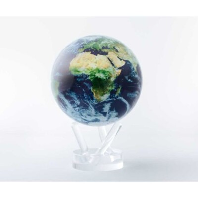 MOVA Globe 6'' Earth with Clouds Solar Powered