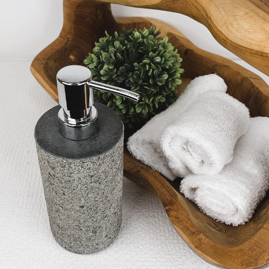 STONE SOAP DISPENSER, Hand Soap Pump, Lotion Pump, Stone Dispenser, Soap Pump