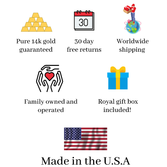 14K Real Solid Yellow Gold Round Endless Hoop Earrings 1mm Tube Hoops Ear Rings