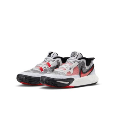 NIKE KYRIE 8 GO GS White/University Red-Black KIDS SIZE 1Y