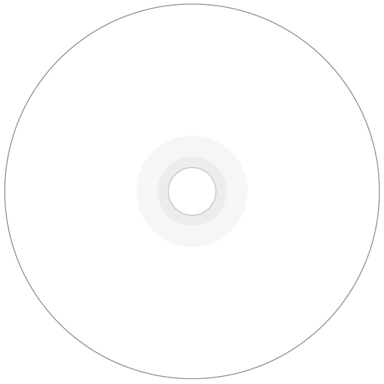 100-Pak =WATERGUARD & GLOSSY= White Inkjet Hub =DIAMONDSILVER= 52X 80-Min CD-Rs