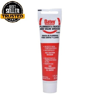 Oatey - Plumber s Faucet And Valve Grease (1 Fl Oz Tube) # 30620. Free Shipping