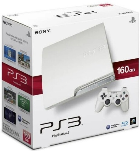Nintendo Switch SONY PlayStation3 CECH-2500A PS3 Satin Silver CECH 2500A 160GB Console Full Accessories