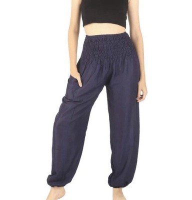 NWT Caroline Morgan Australia Women s Harem Pants in Navy Blue Size 10