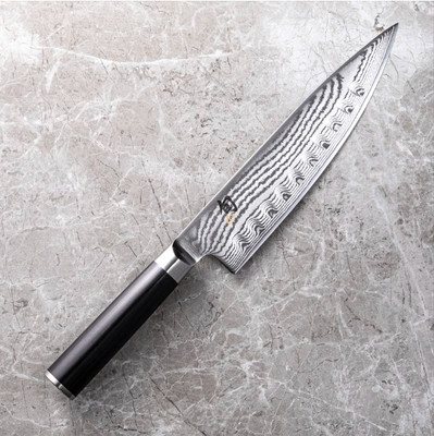 KAI Shun Classic Santoku knife D Damascus 175mm 6.88in DM0718 RARE Japan Limited