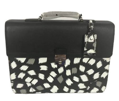 Tumi Astor Dorilton Slim Flap Leather Briefcase Limited